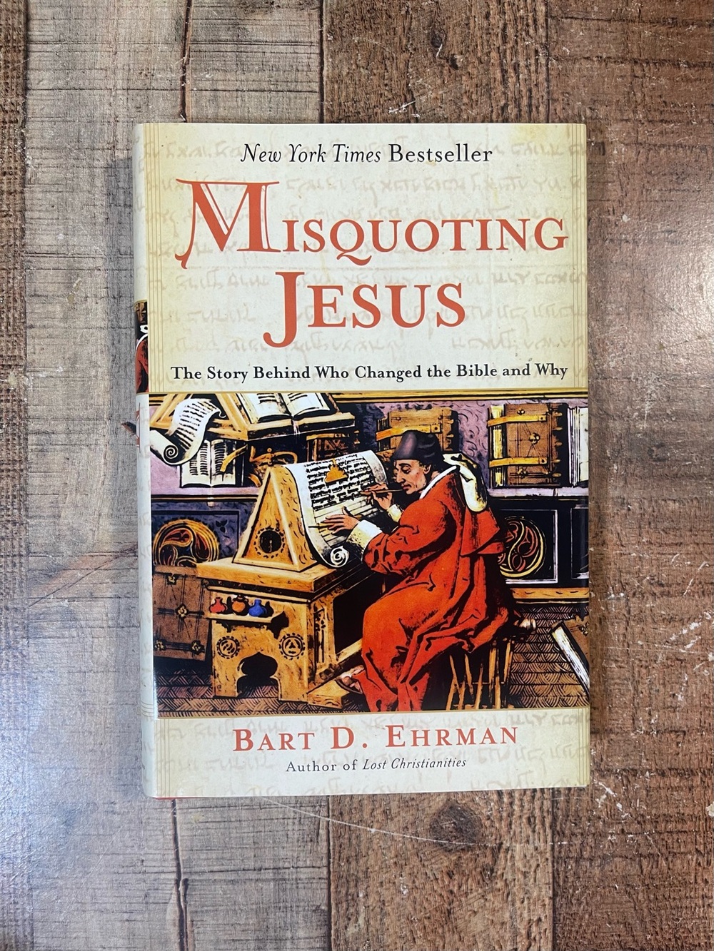 Misquoting Jesus by Bart D. Ehrman Hardcover Book Religion History Nonfiction